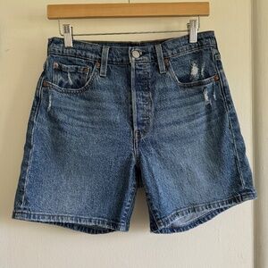 501 Mid Thigh Women's Shorts